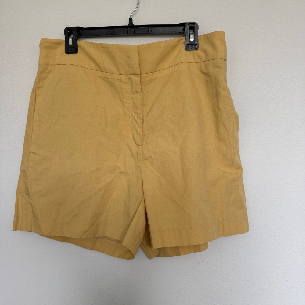 Maison d’Amélie Paris Yellow Linen Blend Pants Size L